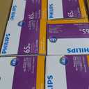 PHILIPS LED 65W BR30 6-Pack Ultra Definition Soft White (2200K) 650 Lumen (7.5W = 65W) Dimmable Flicker-Free Light Bulbs