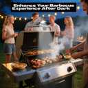Grill Light Designed for Blackstone Griddle & Weber Grill, Automatic On/Off BBQ Light, Blackstone Griddle Accessories, LED BBQ Grilling Accessories for Outdoor Grill, Gifts for Men Dad Husband