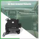 SCITOO HVAC Heater Blend Door Actuator Replacement for Honda for Accord 2008-2012, for Honda for Crosstour 2012-2015 604-937 Main; Driver Side Air Mix Motor Assembly Temperature Actuator