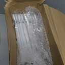 Fumete 24 Pack Flameless Taper Candles with Remote Control and Timer Flickering LED Taper Candles Realistic 3D Flame LED Window with Base Holiday Wedding Home Decor(White)