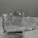 HOMOKUS 5 Pack Large Under Shelf Basket for Storage,Hanging Wire Basket Shelves,Under Cabinet Add-on Storage Racks,Slide-in Shelf Baskets Organizer for Kitchen Pantry Counter Desk Bookshelf (Black)