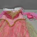 JerrisApparel Girls Pink Princess Costume Halloween Cosplay Party Dress up Size 150