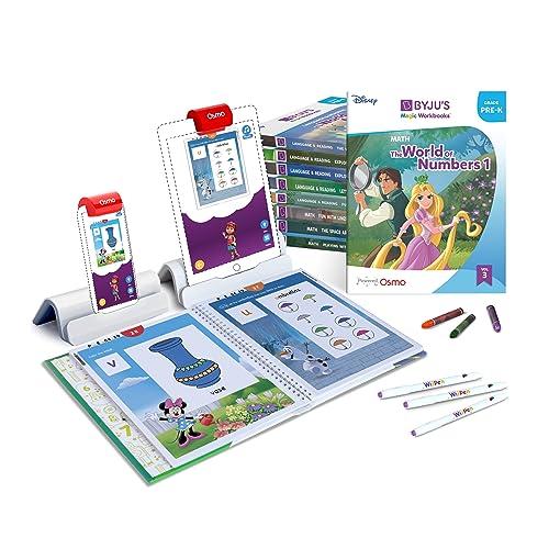 BYJU’S Learning Kit: Disney, Pre-K Premium Edition (App + 9 Workbooks) - Preschool, Ages 3-5, Featuring Disney & Pixar Characters- Learn Numbers, Letters, Shapes & Colors - Osmo iPad Base Included, 2Pack BYJU’S Learning Kit: Disney, Pre-K Premium Edition (App + 9 Workbooks) - Preschool, Ages 3-5, Featuring Disney & Pixar Characters- Learn Numbers, Letters, Shapes & Colors - Osmo iPad Base Included, 2Pack