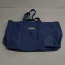 HOMESPON Large Canvas Tote Bag for Women Everything Bag with Pockets and Laptop Sleeve (Blue)