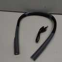 Glocusent Upgraded LED Neck Reading Light, Book Light for Reading in Bed, 30-min Timer, 3 Colors & 3 Brightness Adjustable, Rechargeable & Long Lasting, Perfect for Reading, Knitting (Slim-Medium, Posh Gray)