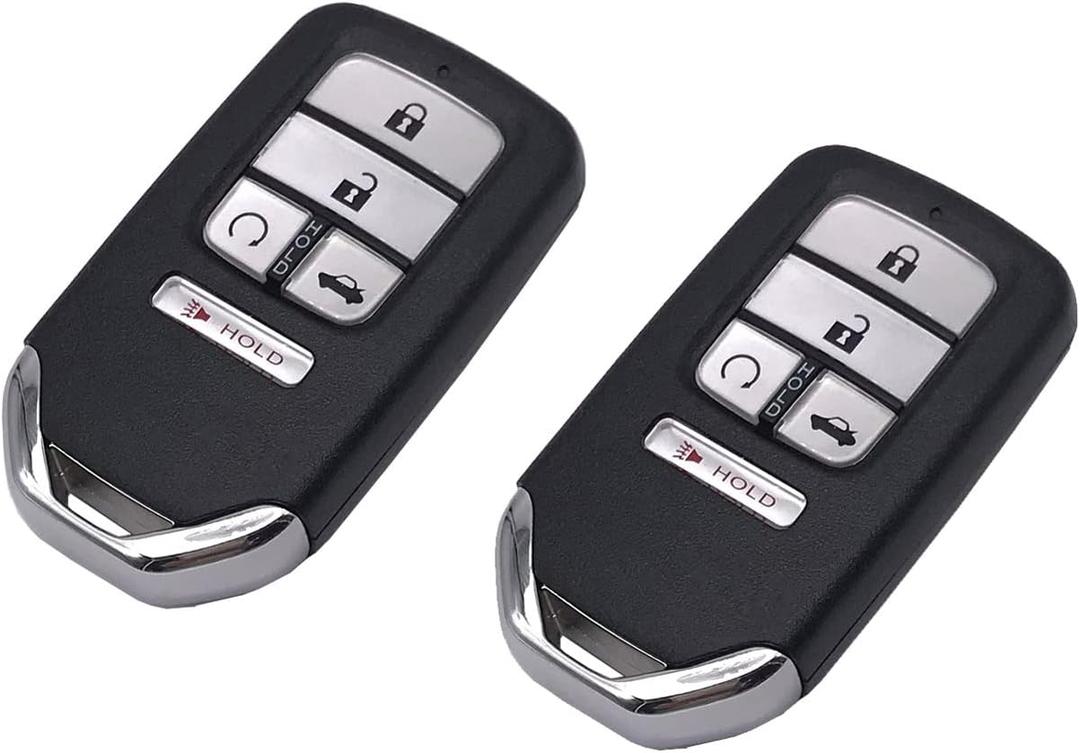 Keyless Entry Remote Smart Key Fob Shell fit for Honda Civic CR-V Pilot 2016 2017 2018 Key Fob Cover