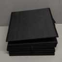 Homyfort Fabric Cube Storage Organizer Bins, 12x12 Inch Black Wood Grain Printing Storage Cubes, Closet Cloth Baskets Box For Shelves, Set of 6