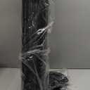 Space Heater for Indoor Use, 34" Space Heater for Large Room, 1500W Tower Heater with Remote, Adjustable Thermostat, 12H Timer, 70 Oscillation, Overheat & Tip-Over Protection, Black