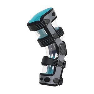 Komzer ACL Knee Brace, Functional Knee Support for PCL, MCL, Ligament Sports Injuries, Meniscus Tear, Relief from Knee Joint Pain with Side Stabilizers for Men & Women, XXL-Right, Black
