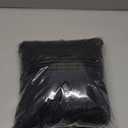 Table Skirts for Rectangle Tables 6ft - One-Piece Black Tablecloths and Skirt, Wrinkle Resistant Ruffles Elastic Cover for Banquets, Weddings, Events, Parties (72" x 30" (Rectangular))