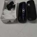 PHILIPS Sonicare Protective Clean 6500 Rechargeable Electric Toothbrush with Charging Travel Case and Extra Brush Head, Deep Purple, 2 Count