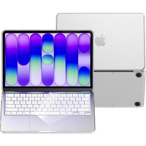 BlueSwan for MacBook Neo Case 13 inch 2026, True-to-Official Color, Precise Fit, Scratch-Resistant Matte Hard Shell Protective Laptop Cover for MacBook Neo A18 Pro A3404 & Keyboard Cover, Matte Clear