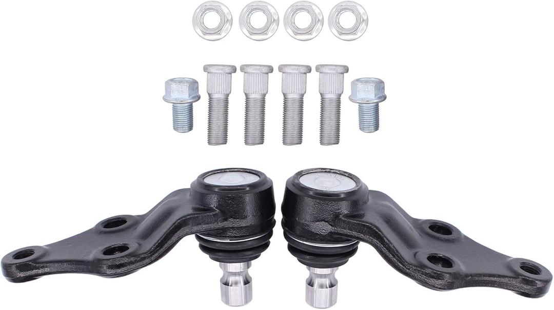NewYall Front Lower Left and Right Suspension Ball Joint for Hyundai Azera 12-14, Santa Fe/Santa Fe Sport 13-18, Santa Fe XL 13-18, Sonata 11-14, Kia Cadenza 14-16, Optima 11-15, Rondo 14-17