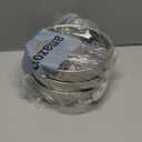 8 Inch Cake Pan - 3PCS Stainless Steel Round Layer Cake Baking Pans with 100 PCS Parchment Paper, Round Bakeware for Party Birthday Wedding, Mirror Finish & Dishwasher Safe