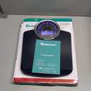 Adamson Hybrid 2-in-1 Analog & Digital Weighing Scale for Body Weight up to 400lbs - Thick Tempered Glass - Extra Large Display - Easy to Read Digital Bathroom Scale