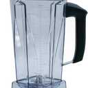 Blender Pitcher 64oz,Replacement Pitcher for 5200 5300 6300 7500 VM0197 VM0101 VM0100 VM0103 E310 Classic Explorian Commercial Professional Series Blender Container