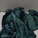 SimpleHome Dark Green Velvet Curtains 96 Inches for Living Room,Rod Pocket Luxury Blackout Velvet Curtains Thermal Insulated 2 Panels Room Darkening Drapes,W40 x L96