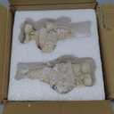 Bright Creations Ceramics to Paint for Adults DIY Gnome Kit - 2-Pack White Resin Gnomes, 5 in