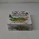 Grow Forward Premium Wheat Straw Dessert Plates - 8 Inch Reusable Hard Plastic Plates Set of 8 - Unbreakable Microwave Safe Plates for Dinner, Camping, RV, Outdoors, Patio, Kitchen Dishes - Midnight