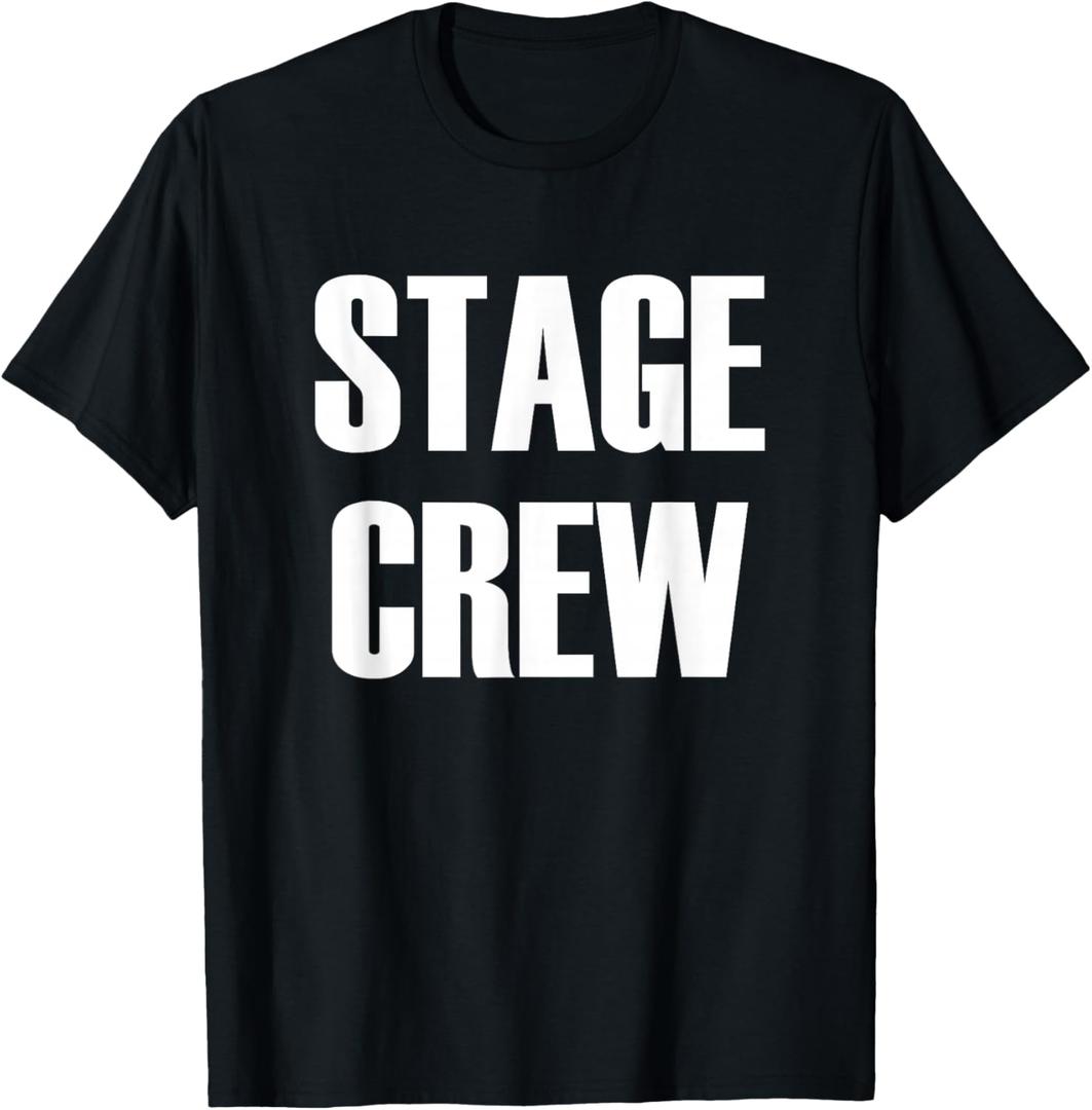 Stage Crew - Theatre Staff Member T-Shirt, Small 