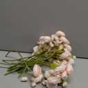 Ranunculus Artificial Flowers 18 Pcs, Faux Silk Mini Peonies Bulk Flowers for Vase, Fake Wedding Filler Flowers for DIY Bouquets, Centerpieces Arrangements Bridal Shower Decor, Shabby Blush