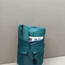 Camping Sleeping Pad with Pillow: Extra Thick 4.7 Inch Ultra-Light Self Inflating Air Mat, Portable Waterproof Inflatable Sleep Mattress with Built-in Foot Pump for Outdoor Traveling
(Peacock Blue)