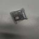 for Shower Door Wall Jamb Bumper Guide Black Equipped with 2 Screws Pack of 2