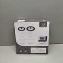 Set of 2 Vented Tempered Glass Universal Lid for Pot Pan Skillet with Heat Resistant Silicone Microwave Safe Splatter Lid Cover Fit 8 8.5 9 and 9.5 10 10.5 11, Grey