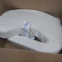 My Brest Friend Deluxe Organic Nursing Pillow 100% Organic Cotton Slipcover Ergonomic Breastfeeding Pillows Supports Both Mom and Baby Breastfeeding Essentials Handy Side Pocket Cream