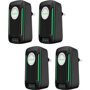 Energy Saving Device Esaver Watt, Electricity Saving Device Save Electricity, Electricity Saving Box, Reduces Energy Costs, Energy Savers Plug in US Plug 90V-250V 30KW(4 Pack)