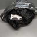 Kovshuiwe 36"L x 30"W x 35"H Outdoor Dining Table Cover, Stainless Steel Grill Cart Trolley with Wheels, Three-Shelf Movable Food Prep and Work Cart, Heavy Duty