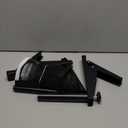 Portable Table Tennis Net with Clamps Collapsible Steel Post Ping Pong Net Set for Indoor/Outdoor Use Includes Clip Grip & Durable Mesh Easy Setup