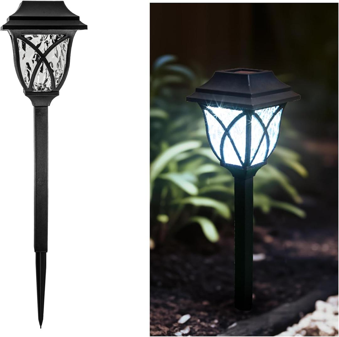 Collin Outdoor LED Lights, Waterproof for Garden, Yard, Patio, Lawn, Walkway - Decorative Ground Stake Lighting