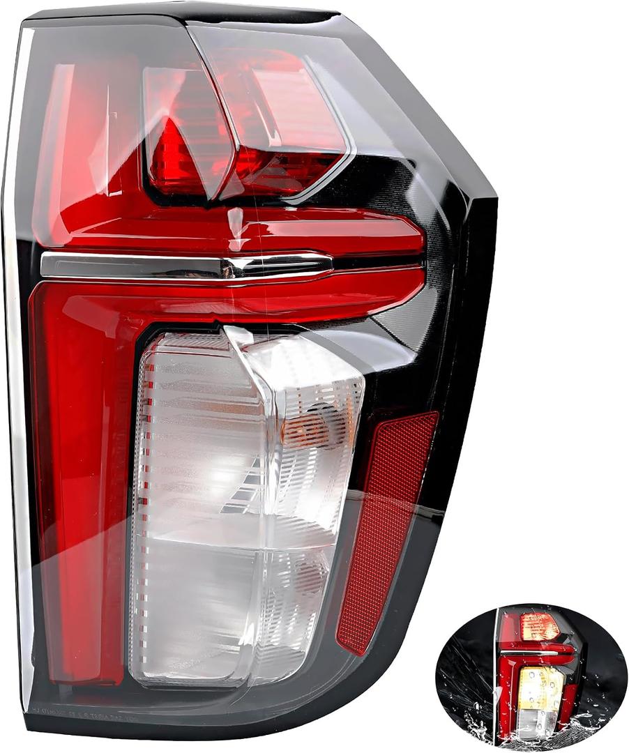 LED Tail light, Compatible with 2021-2024 Chevy Tahoe Suburban LS LT RST Z71 Premier, Replace 84849417 Driving Reverse Brake Turn Signal Lamps - Rear Right Passenger Side RH