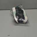 LUCKY STEP Women's Platform Sneakers Rhinestone Fashion Chunky Casual Sparkly Retro Braided Walking Shoes (5, Black Glitter 2)