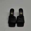 DREAM PAIRS Women Stilettos Heel Sandals Square Toe Slip On Comfort Dress Shoes, Size 9.5