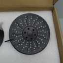 Dual Shower Head with Original Adjustable Slider, High Pressure Double Shower Head for Two People Rod, 2 Showerhead System for Couples, Renter-Friendly, SPA-Like, Gift for Women Men, Black