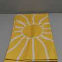 Summer Pillow Covers 12x20 Set of 2, Yellow Sunshine Decorative Outdoor Throw Pillow Covers Modern Farmhouse Cushion Case Linen Square for Home Couch Sofa