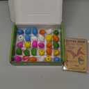 Valentines Day Gifts for Kids, 30Pcs Hatching Dinosaur Eggs Cards Bulk, Novelty Dino Toys Valentine Exchange Gift for Boys Girls Toddler School Class Classroom Party Favors