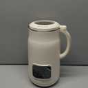 50oz Nut Milk Maker Machine(Stainless Steel) Blender, 8-in-1 Automatic Soy Milk Maker for Vegan, Homemade Almond/Coconut/Oat Plant-Based Milk with 18H Delay Start,4H Keep Warm, Self-Clean& Boil Water