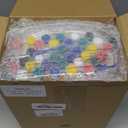 Yungyan 6 Set Valentine's Day Heart Vases Ceramics to Paint Ready to Paint Your Own Ceramic DIY Unpainted Plaster Paintable Kit Three Styles of Valentines Flower Vase with Brush Palette for Adults