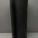 Retrospec Solana Yoga Mat 1" Thick With Nylon Strap For Men & Women - Non Slip Exercise Mat For Home Yoga, Pilates, Stretching, Floor & Fitness Workouts (Black)