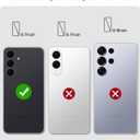 Compatible with MagSafe Striped Phone Case for Samsung Galaxy A15 5G, Cute Aesthetic Striped Magnetic Soft TPU and Hard PC Protective Phone Cover for Women Girls - Blue