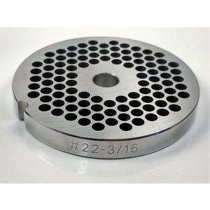 Food Service Knives #22 Meat Grinder Plate (3/16 in.)