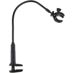 DYNWAVE Dog Hair Dryer Stand, Pet Grooming Table Hair Dryer Holder Hose Tube Holder Hands- Groomers Adjustable Third Arm with Clamp, 360 Degrees Rotatable Hair Dryer Stand for Dog Cat Grooming