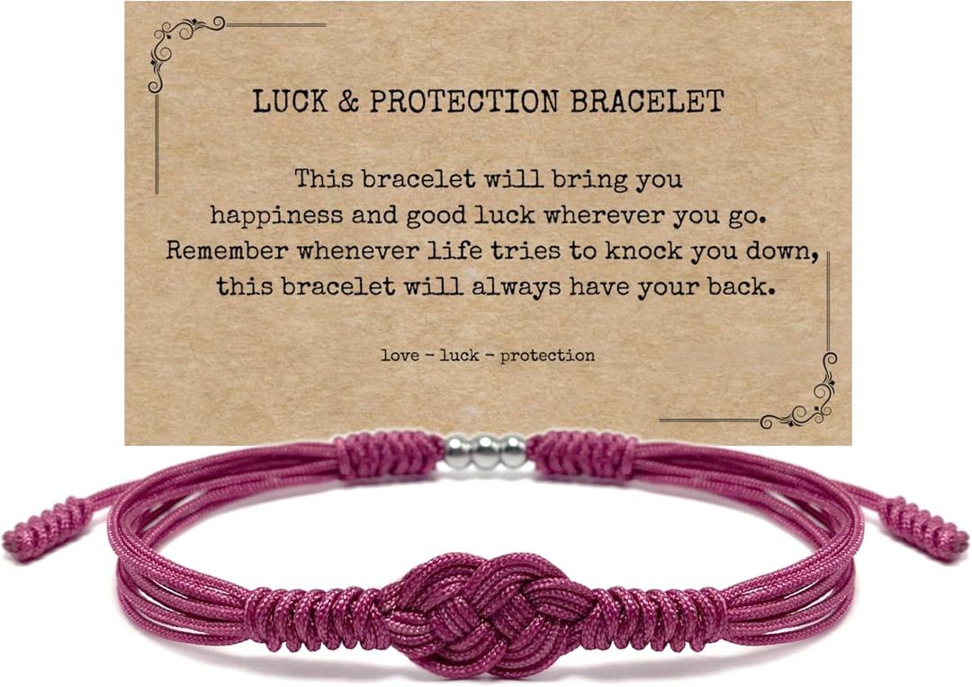 Infinity Protection Bracelet, Forever Lucky and Safe Multiple Color Tibetan Bracelet, Surfer String Wrap Bracelet for Men, Women, Forever Friendship, Luck and Protection