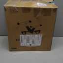 Pedal Exerciser Desk Exercise Bike Leg and Arm Exercise Bike with LCD Monitor Foldable and Porable (Black/ Grey)