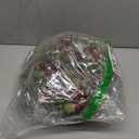 Lyrow 8 Pcs Christmas Candle Rings Wreath Xmas Kitchen Cabinet Mini Wreath Artificial Berries Snowy Pine Candle Ring Holder for Christmas Chandelier Home Table Centerpiece Indoor Decor