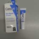 CeraVe Eye Repair Cream, Under Eye Cream For Puffiness And Bags Under Eyes, Hyaluronic Acid + Niacinamide + Marine Botanical Complex, Oil Free & Opthalmologist Tested