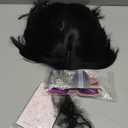 4 Pcs Halloween K-pop Theme Cosplay Costume Accessories K-pop Necklace Wigs Glasses Earrings Costume Wig for Halloween Party Accessories